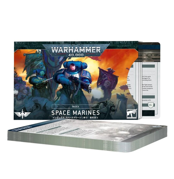 Space Marines: Index Cards (10th Ed)