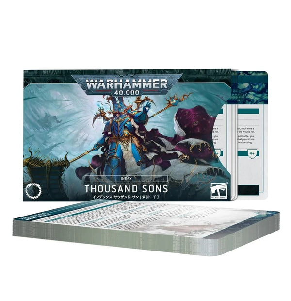 Thousand Sons: Index Cards (10th Ed)