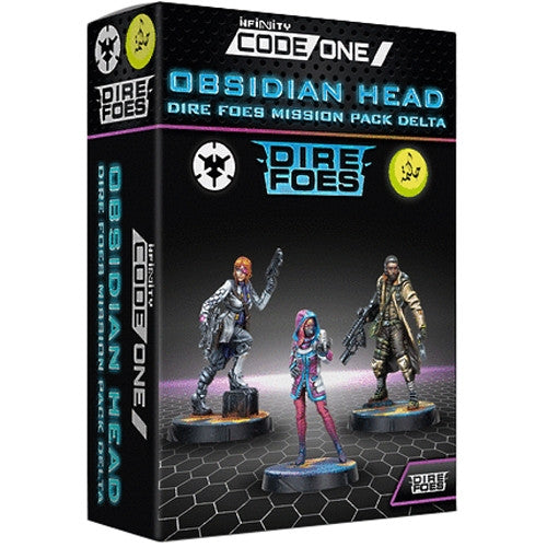 Infinity CodeOne: Dire Foes Mission Pack Delta - Obsidian Head