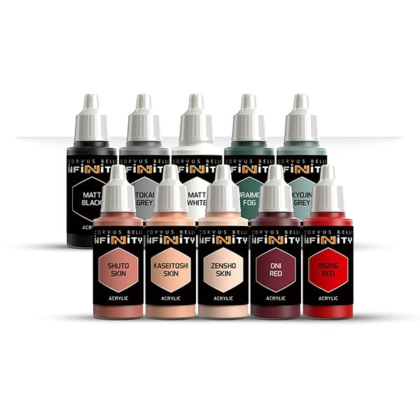 Infinity: JSA - Paint Set with Keisotsu Paramedic Exclusive