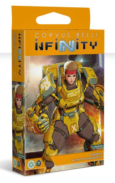 Infinity: NA2 - Diggers, Armed Prospectors (Chain Rifle)