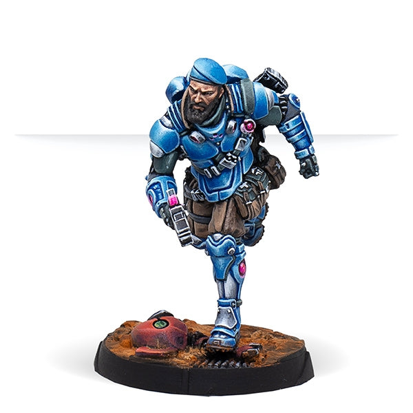 Infinity: PanOceania - Paint Set with Fusilier Paramedic Exclusive