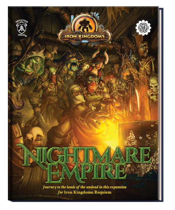 Iron Kingdoms RPG: Nightmare Empire Book Requiem Expansion Book