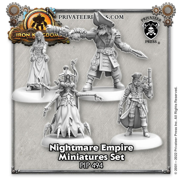 Iron Kingdoms RPG: Nightmare Empire Miniature Set of 4