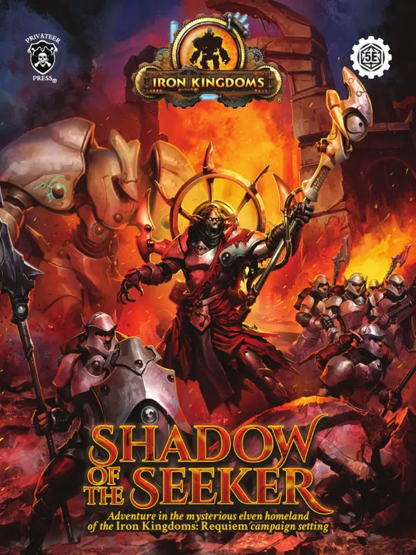 Iron Kingdoms RPG: Shadow of the Seeker 5th Edition Adventure Book