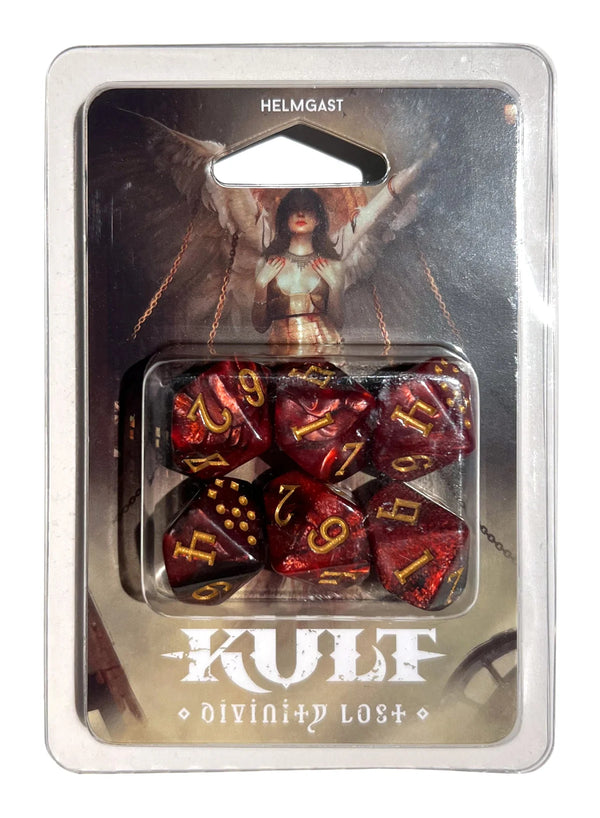 KULT: Divinity Lost - Dice Set (Inferno Edition)