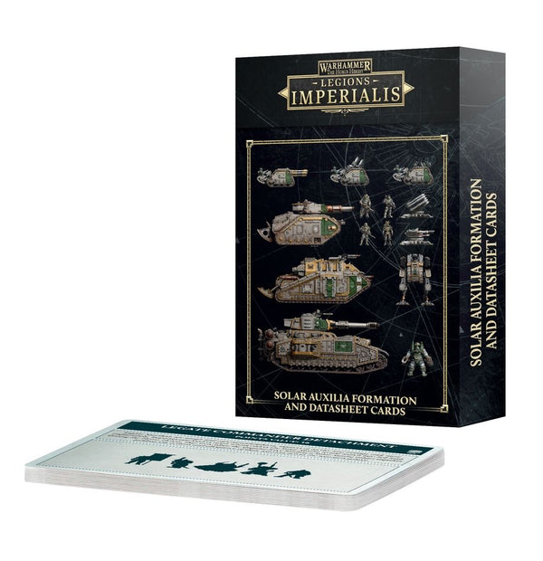 Legions Imperialis: Mechanicum Formation with Datasheet Cards