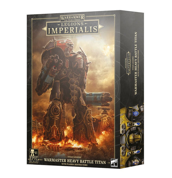Legions Imperialis: Warmaster Heavy Battle Titan w/ Plasma Destructors