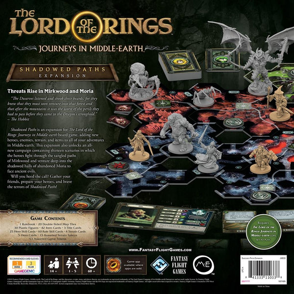 Lord of the Rings: Journeys in Middle-Earth - Shadowed Paths
