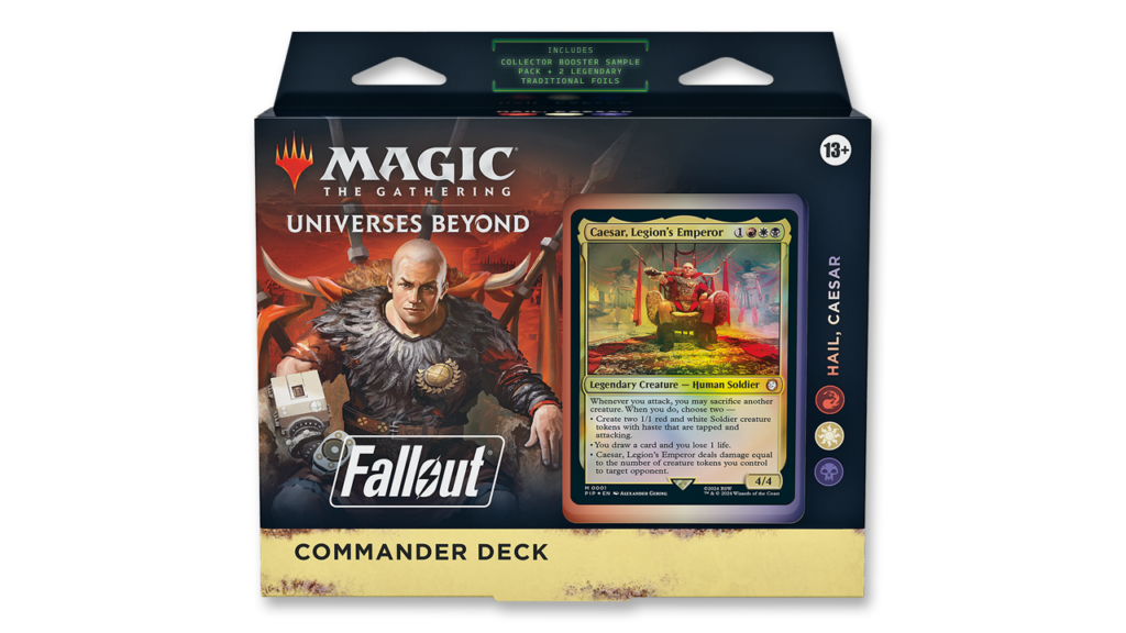 Magic: The Gathering Trading Card Games Fallout Commander Deck Hail Caesar