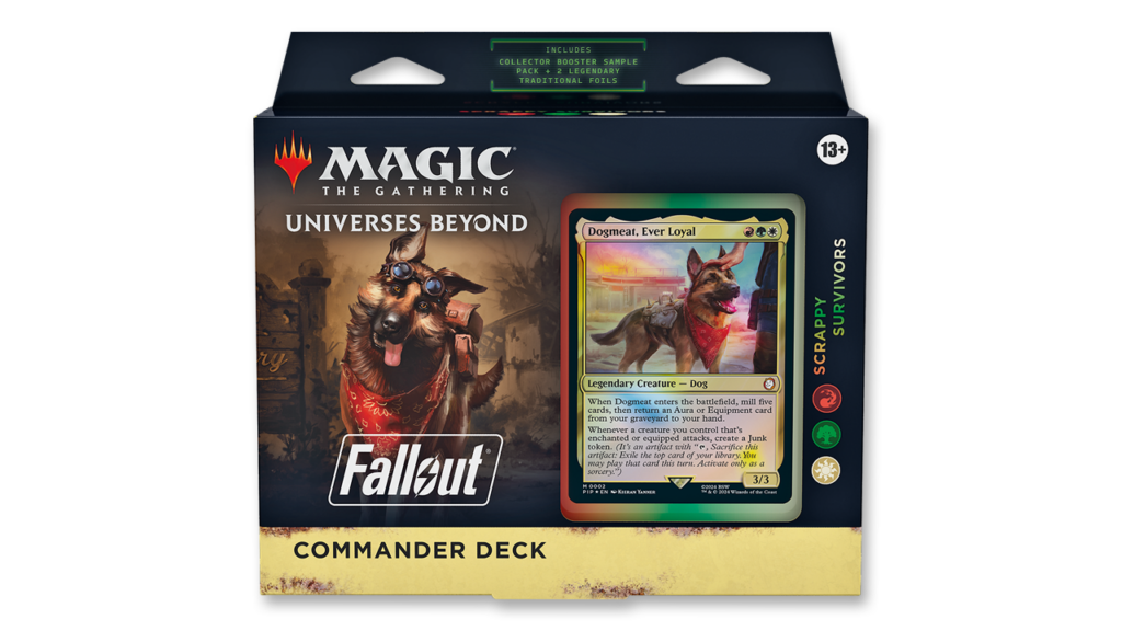 Magic: The Gathering - Fallout - Scrappy Survivors Commander Deck Magic: The Gathering - Fallout - Scrappy Survivors Commander Deck