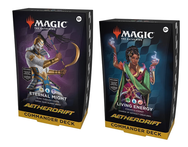 MtG: Aetherdrift Commander Decks - Living Energy & Eternal Might (presale)