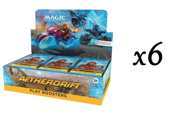 MtG: Aetherdrift Play Booster Display Case (x6 Displays) (presale)