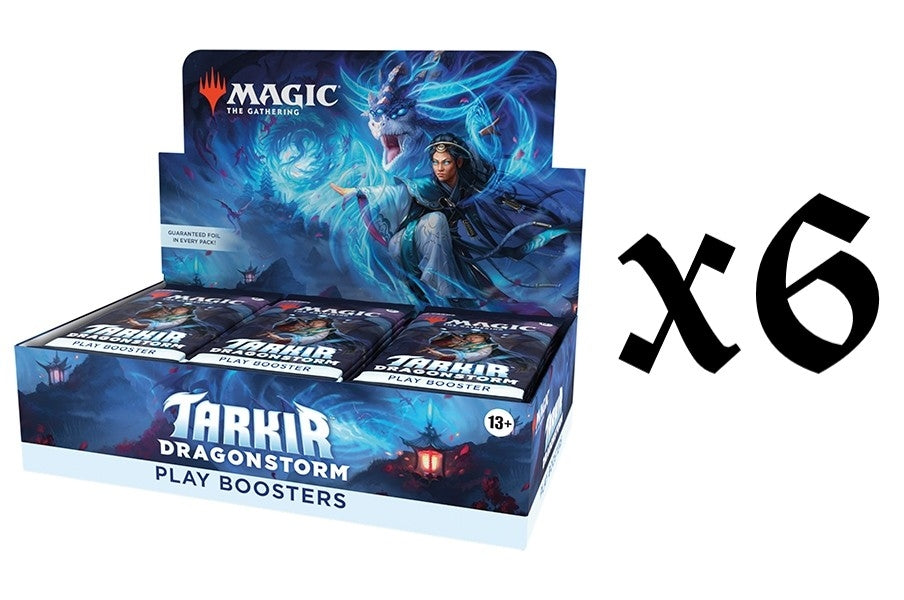 mtg tarkir dragonstorm play booster box Magic The Gathering: Tarkir Dragonstorm Play Booster Case
