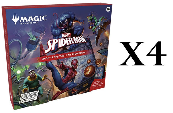 Magic The Gathering: Marvel's Spider-Man Scene Box (4Ct) (presale)
