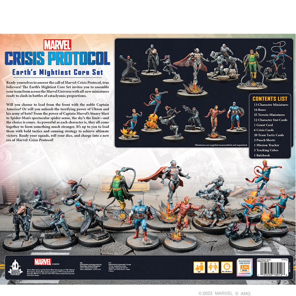 Marvel: Crisis Protocol - Earth's Mightiest Core Set