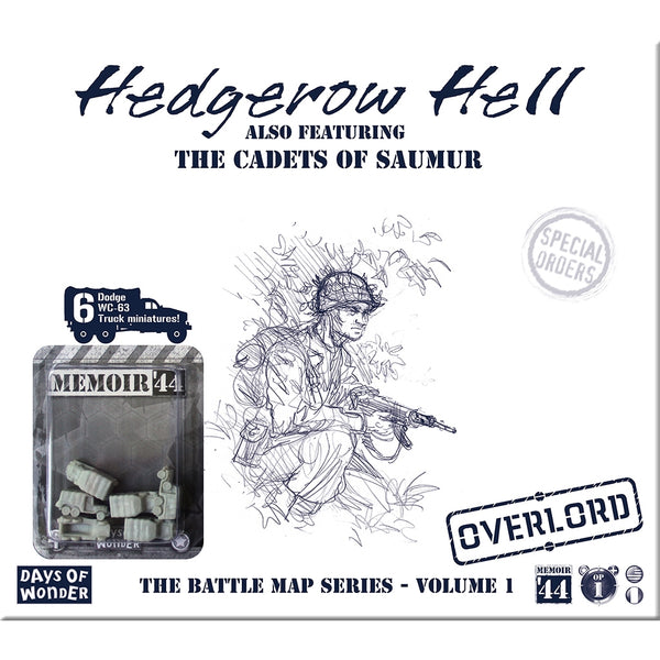 Memoir '44: The Battle Map Series - Volume 1: Hedgerow Hell