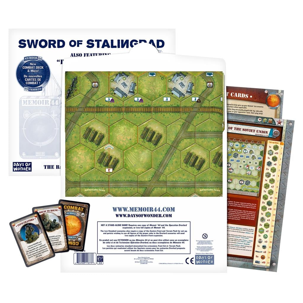 Memoir '44: The Battle Map Series - Volume 3: Sword Of Stalingrad ...