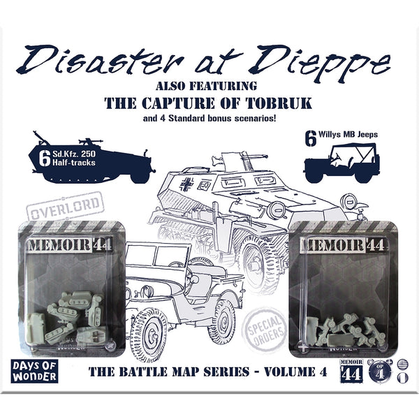 Memoir '44: The Battle Map Series - Volume 4: Disaster at Dieppe Battle Map