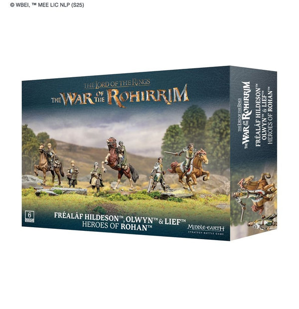 Middle-Earth SBG: Fréaleáf Hildeson & Olwyn & Lief (Heroes of Rohan)