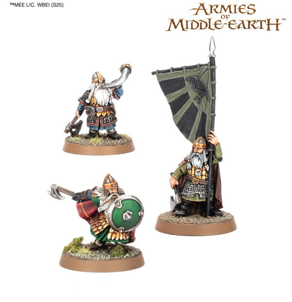 Middle-Earth SBG: Khazad-Dum Dwarven Commanders
