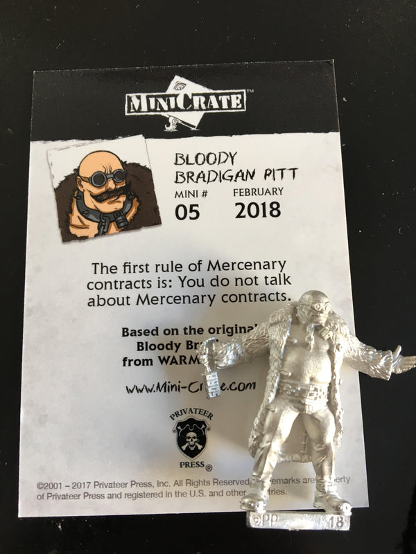 Warmachine, Hordes, Minions: Bloody Bradigan Pitt (Minicrate)