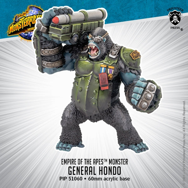 Monsterpocalypse: Empire of the Apes Monster - General Hondo