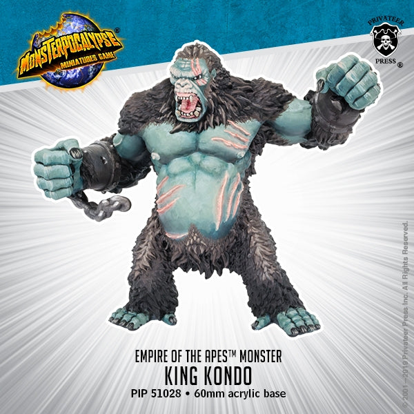 Monsterpocalypse: Empire of the Apes Monster - King Kondo