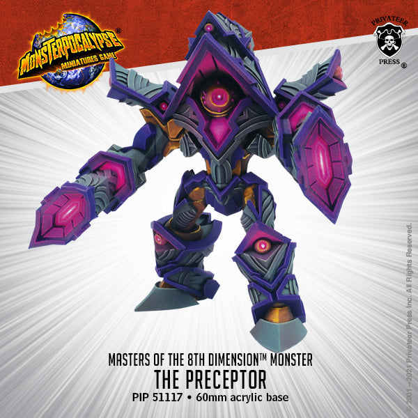 Monsterpocalypse: Masters of the 8th Dimension Monster - The Preceptor