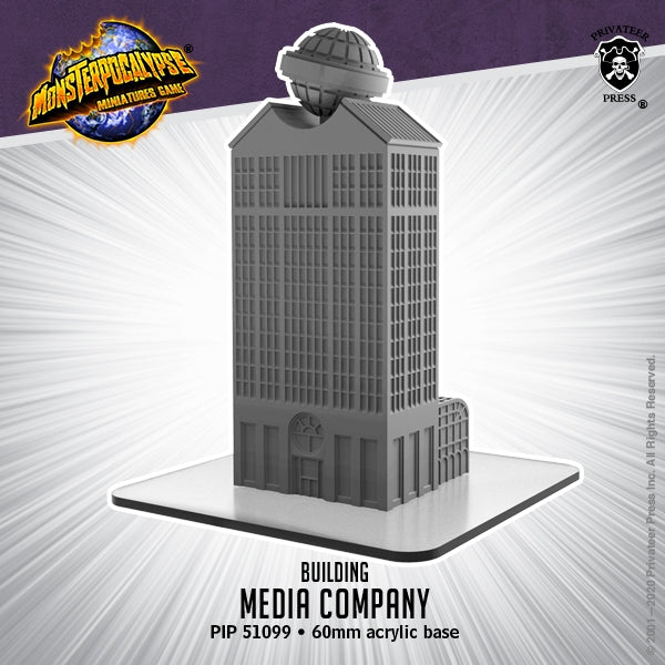 Monsterpocalypse: Media Company Building Expansion