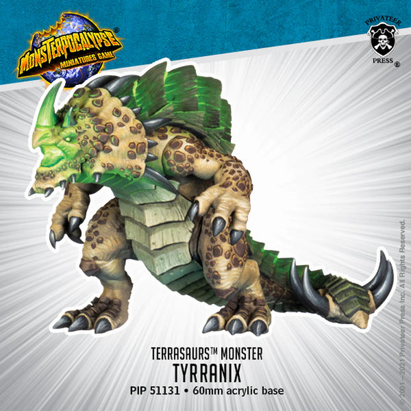 Monsterpocalypse: Terrasaurs Monster - Tyrranix