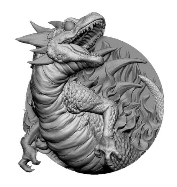 Monument Hobbies: Texture Trainer #4 - The Salamander