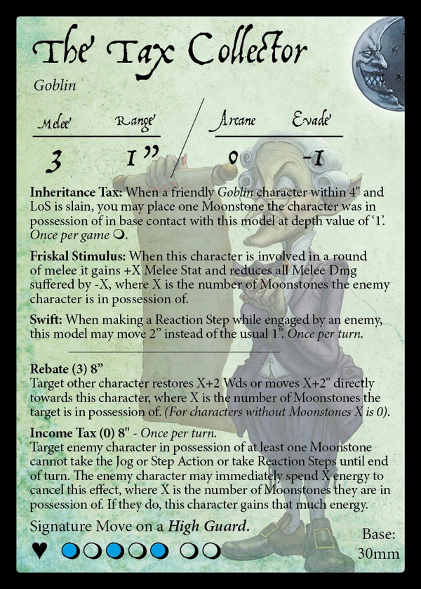 Moonstone: Death and Taxes