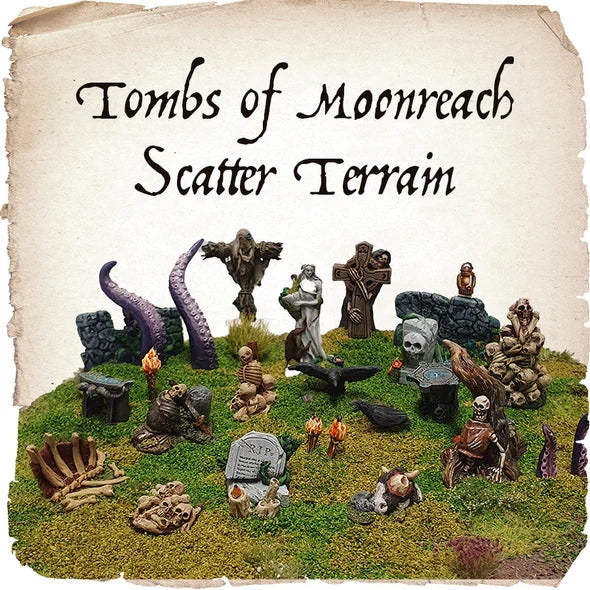 Moonstone: Tombs of Moonreach Scatter Terrain