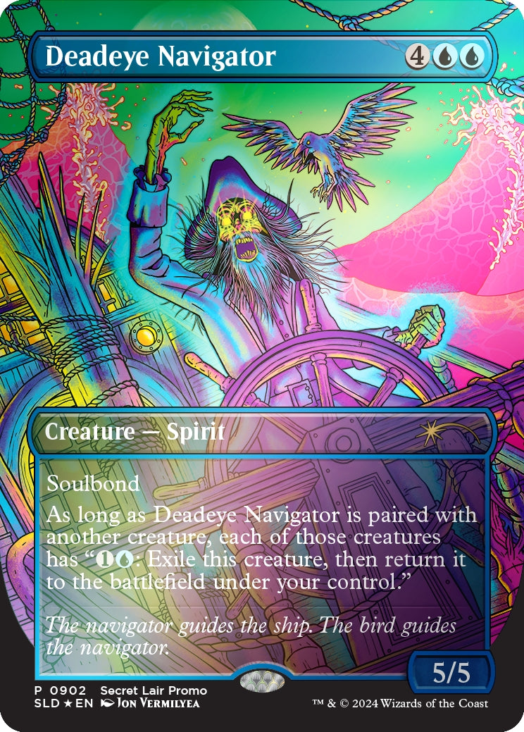Deadeye Navigator (#902) (foil) (borderless) Deadeye Navigator (#902) (foil) (borderless)