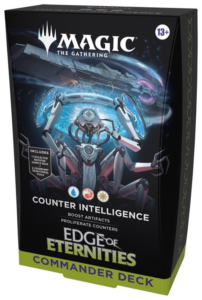 mtg green blue commander deck MtG: Edge of Eternities Commander Deck - Counter Intelligence