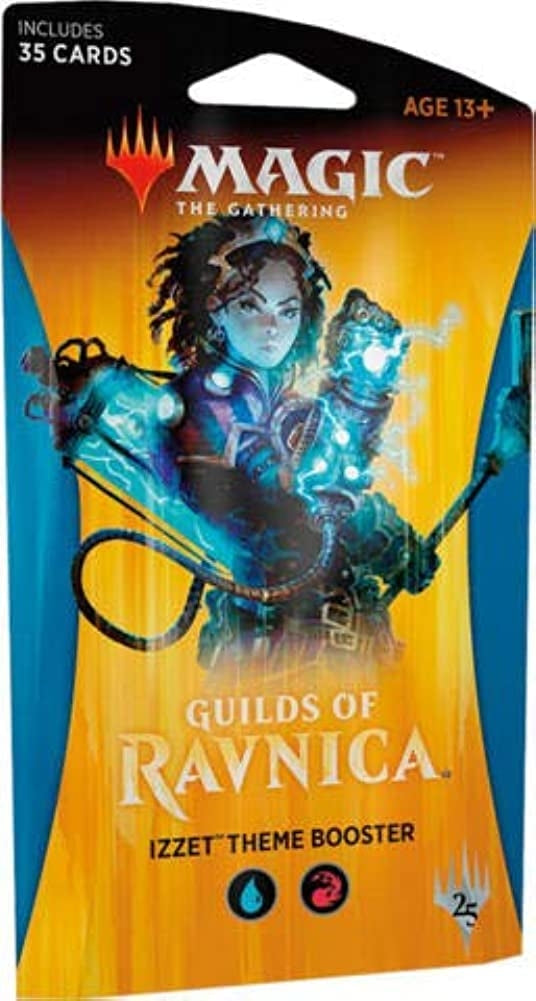 Mtg Guilds of Ravnica Izzet Theme Booster Pack Mtg Guilds of Ravnica Izzet Theme Booster Pack