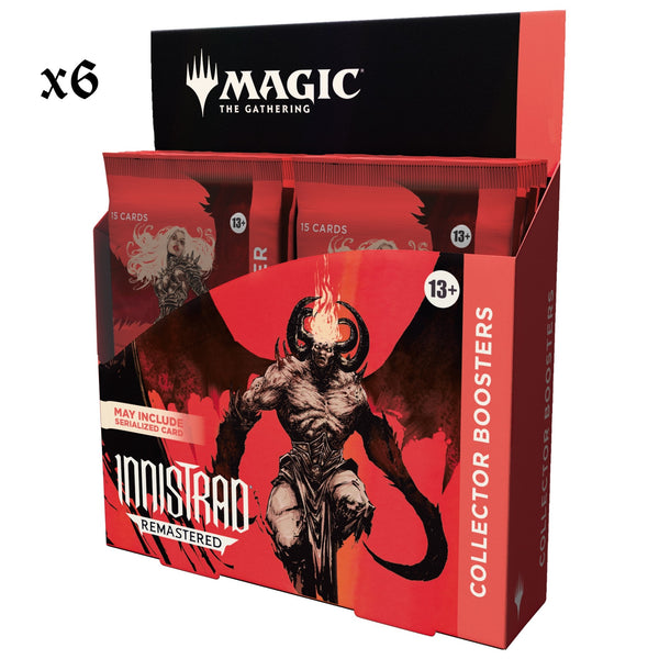 MtG: Innistrad Remastered Collector's Booster Display Case (x6 Displays) (Presale)