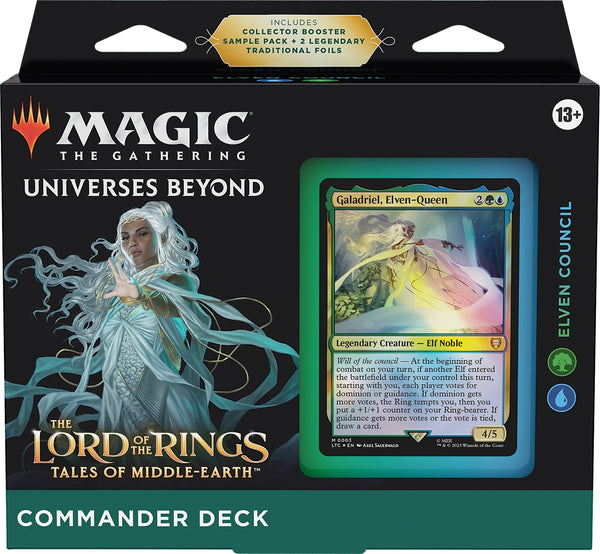 lord of the ring mtg cards MtG: Lord of the Rings Tales of Middle-Earth Commander Deck - Elven Co