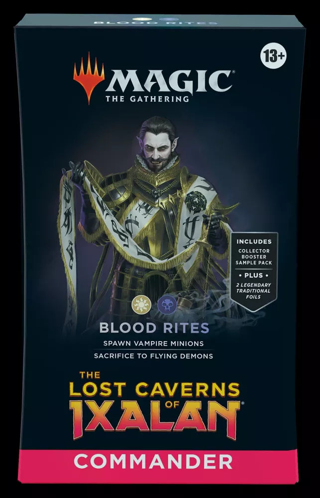 Magic The Gathering Lost Caverns of Ixalan Commander Deck - Blood Rites Magic The Gathering Lost Caverns of Ixalan Commander Deck - Blood Rites