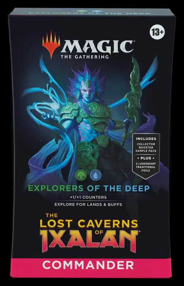 Magic: The Gathering The Lost Caverns of Ixalan Commander Deck - Explorers  of the Deep