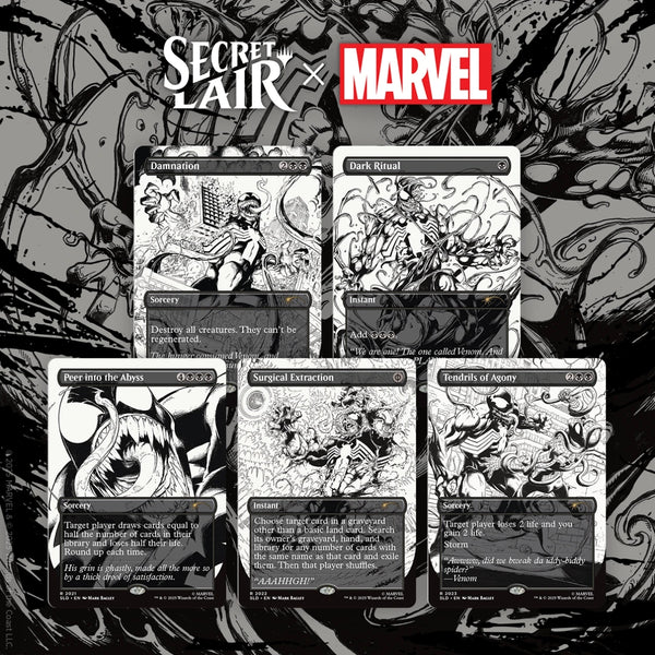 MtG: Marvel’s Spider-Man - Venom Unleashed (Inks) (Secret Lair)