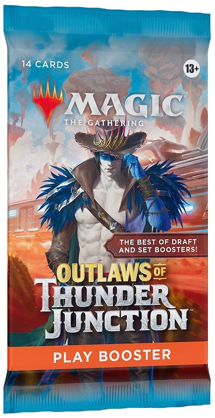 best mtg set booster box to buy MtG: Outlaws of Thunder Junction Play Booster Pack