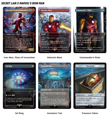 MtG: Secret Lair - Marvel's Iron Man, Foil Edition