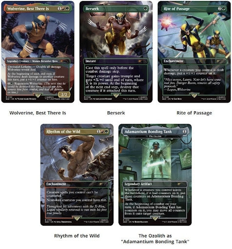 MtG: Secret Lair - Marvel's Wolverine, Foil Edition