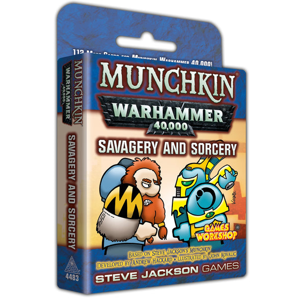 Munchkin Warhammer 40K - Savagery and Sorcery Expansion