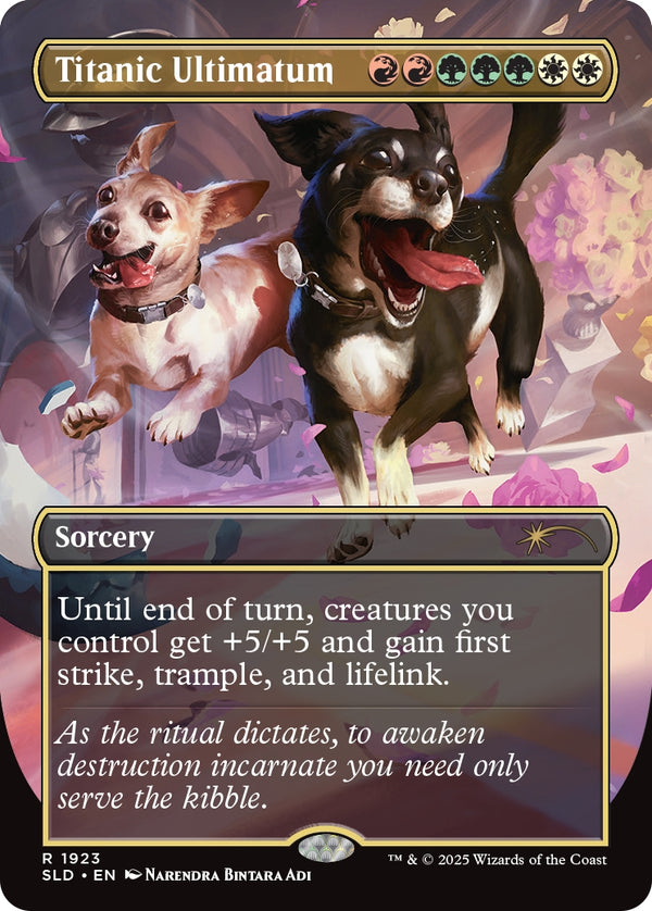 MtG: Dogs Are Better Than Cats - Non-Foil Edition (Secret Lair)
