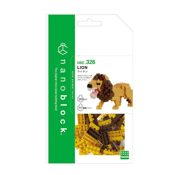 Nanoblock: Animals - Lion