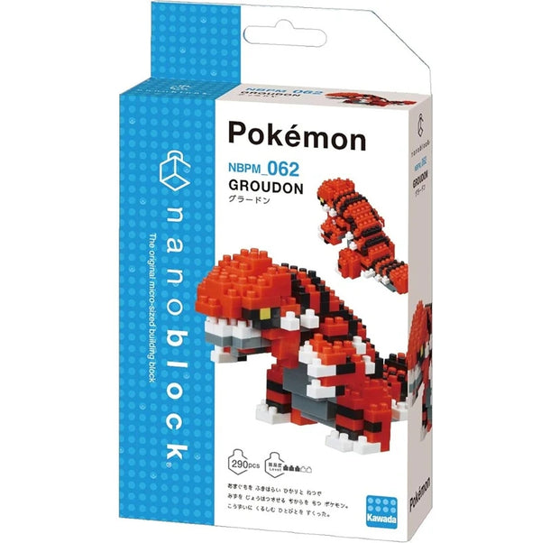 Nanoblock: Pokemon - Groudon