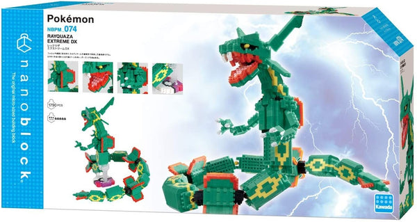 Nanoblock: Pokemon - Rayquaza Extreme Deluxe Edition
